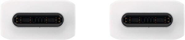 Samsung - 65W 6' USB Type C-to-USB Type C Device Cable - White